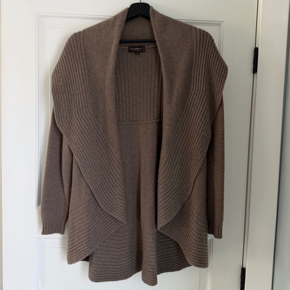 Rani Arabella Margot Cashmere Cardigan Shawl Sweater - Small